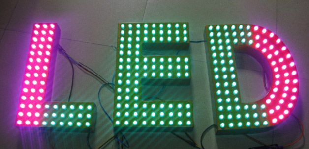 LED七彩发光字 LED七彩发光字